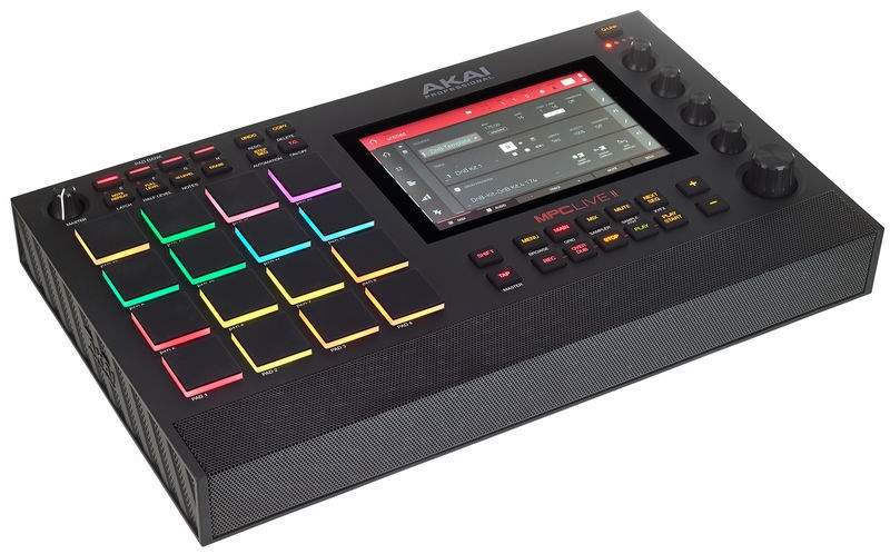 Photo de l'échantillonneur Akai MPC Live II