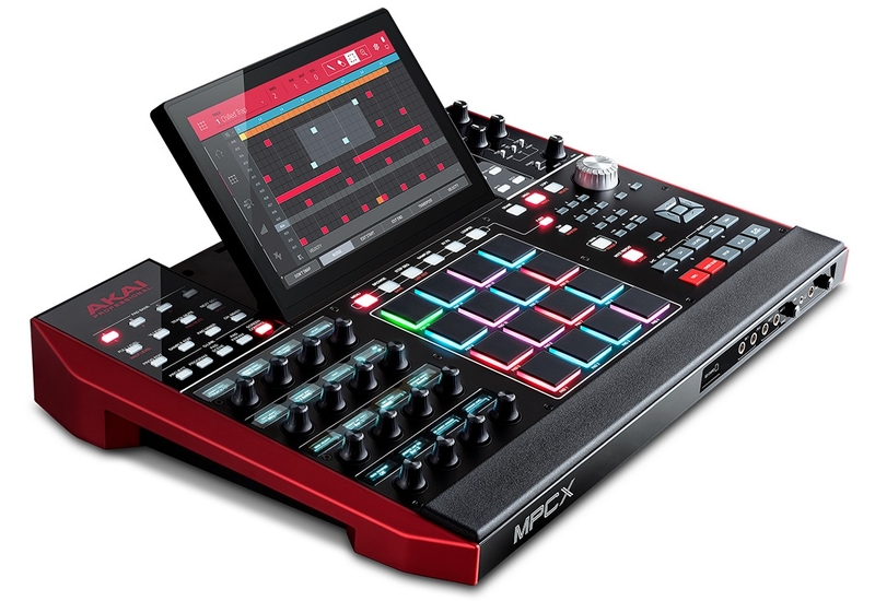Photo de l'échantillonneur Akai MPC X