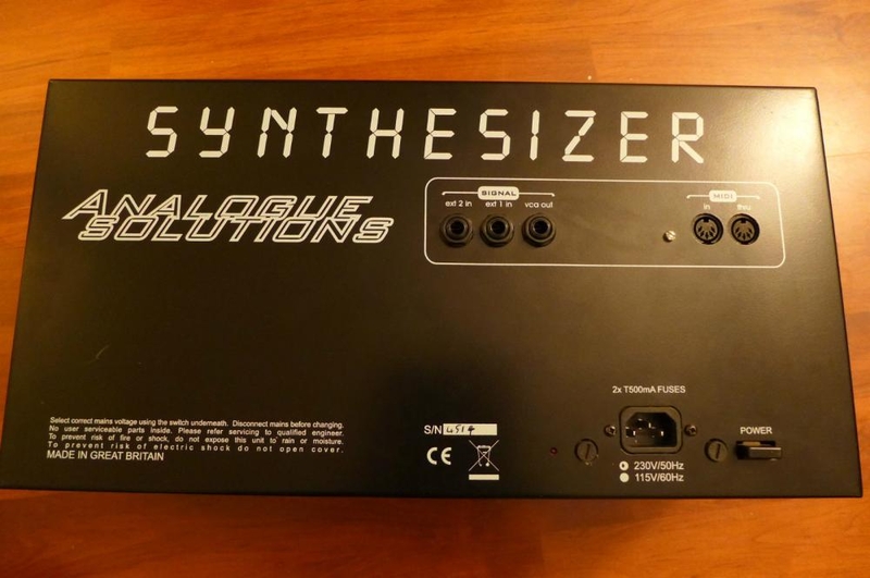 Photo du synthétiseur Analogue Solutions Leipzig