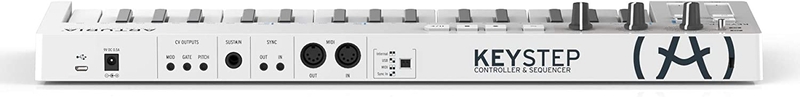 Connectique du clavier maître Arturia Keystep