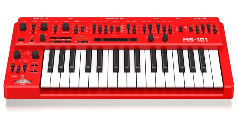 Photo du synthétiseur Behringer MS-101