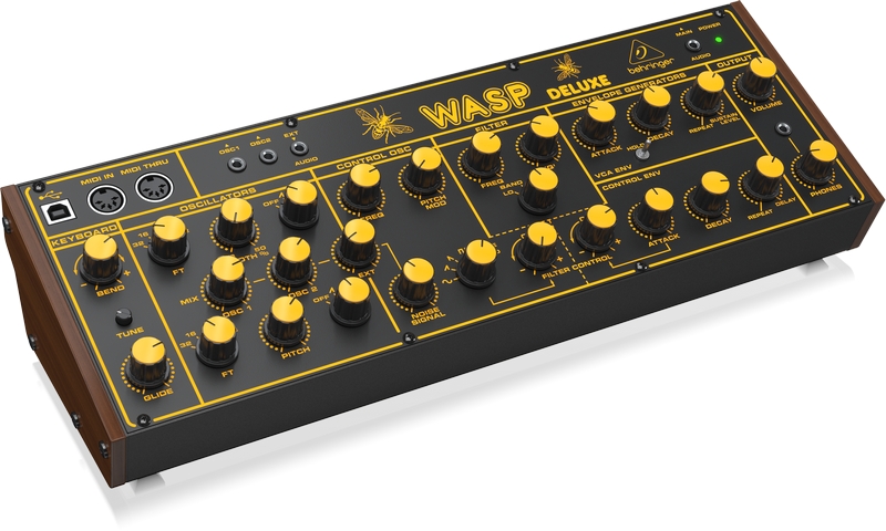Photo du synthétiseur Behringer Wasp Deluxe
