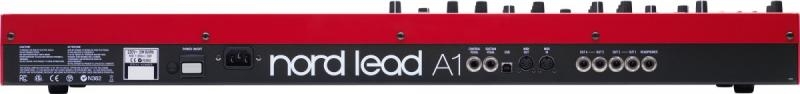 Connectique du synthétiseur Clavia Nord Lead A1
