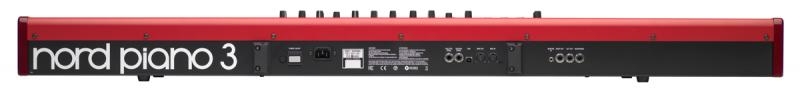 Connectique du synthétiseur Clavia Nord Piano 3