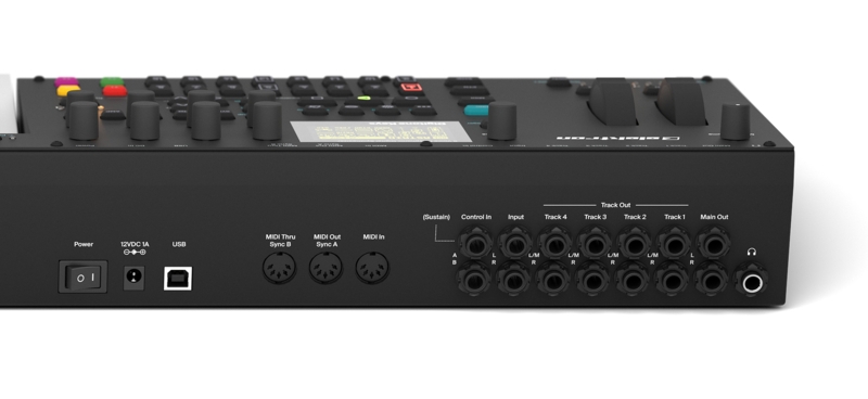 Connectique du synthétiseur Elektron Digitone Keys