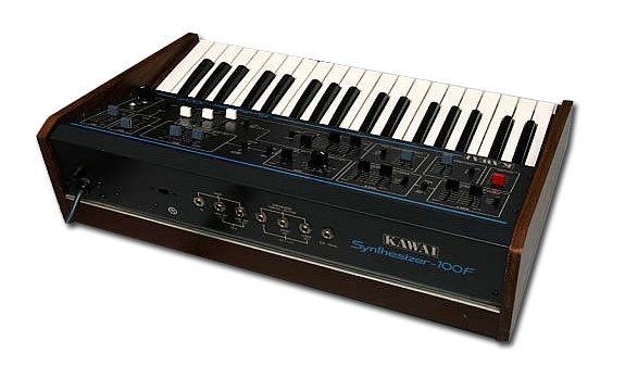 Connectique du synthétiseur Kawai 100F