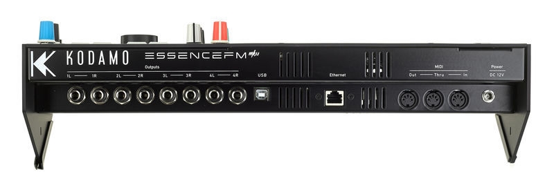 Connectique du synthétiseur Kodamo EssenceFM MkII