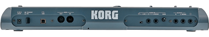 Connectique de l'échantillonneur Korg microSampler
