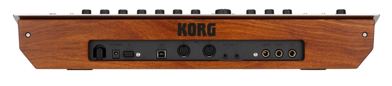 Connectique du synthétiseur Korg Minilogue