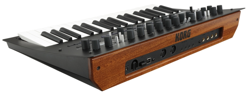 Connectique du synthétiseur Korg Minilogue XD