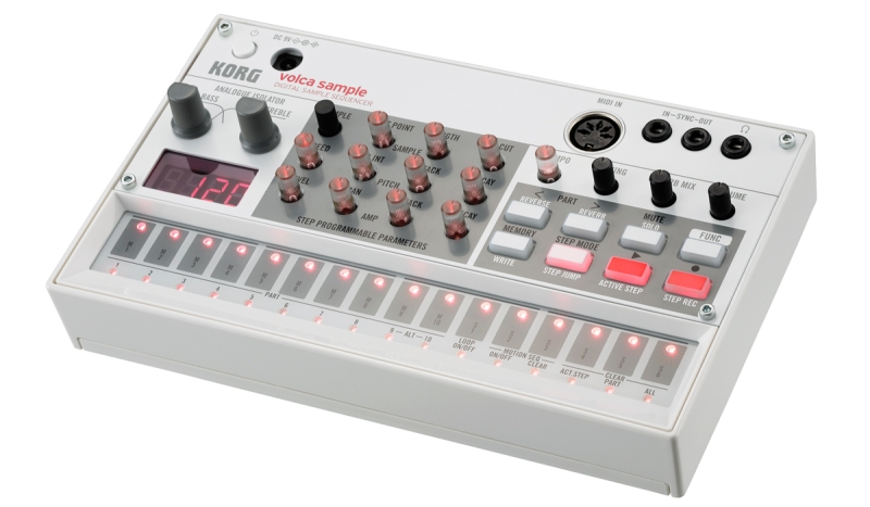 Photo de l'échantillonneur Korg Volca Sample