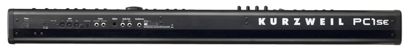 Panneau arrière du synthétiseur Kurzweil PC1SE Connectique du synthétiseur Kurzweil PC1SE