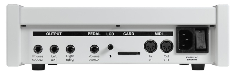 Connectique de l'échantillonneur Manikin Electronic Memotron m2d