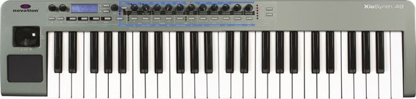 Connectique du synthétiseur Novation XioSynth 25/49