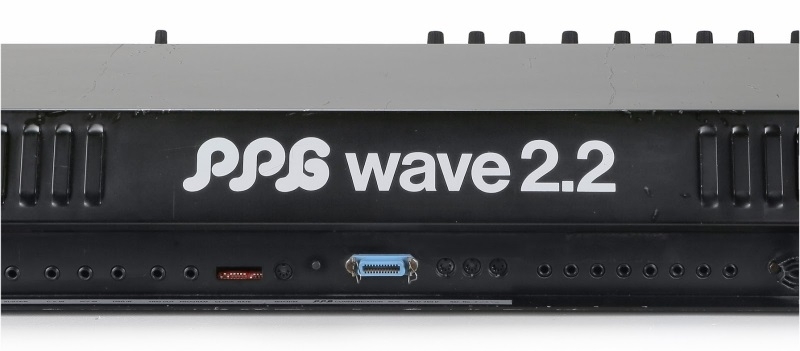 Connectique du synthétiseur PPG Wave 2.2