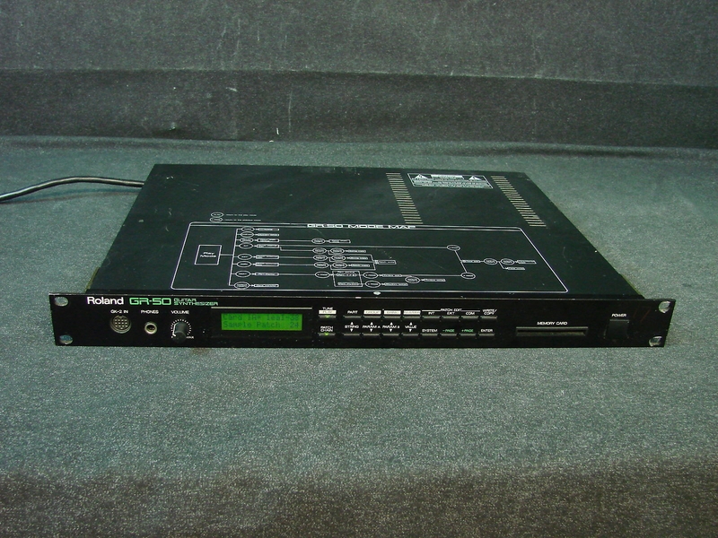 Panneau arrière de l'expandeur Roland GR-50 Connectique de l'expandeur Roland GR-50