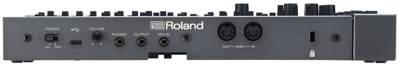 Connectique du synthétiseur Roland JD-08