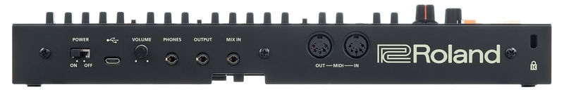Connectique du synthétiseur Roland JU-06A