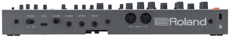 Connectique du synthétiseur Roland JX-08