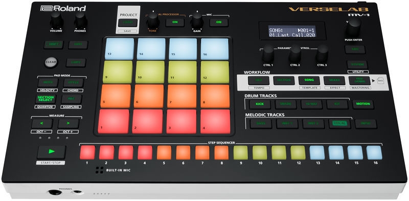 Photo de la groovebox Roland Verselab MV-1