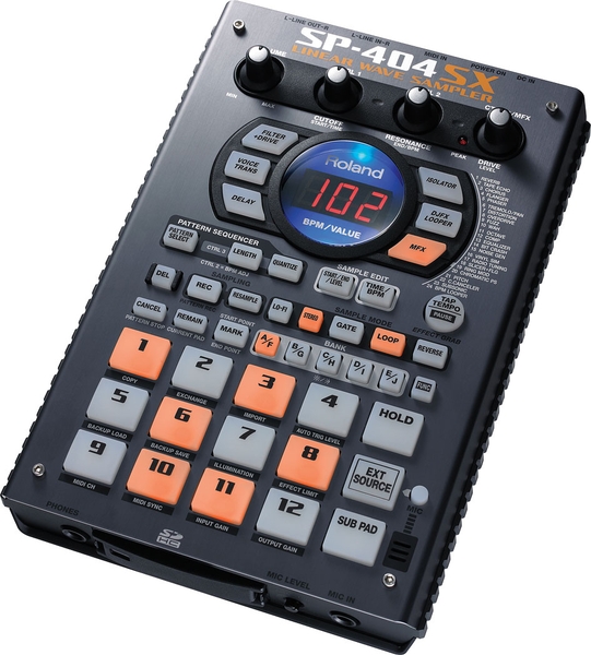 Photo de l'échantillonneur Roland SP-404SX