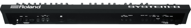 Connectique du synthétiseur Roland System 8