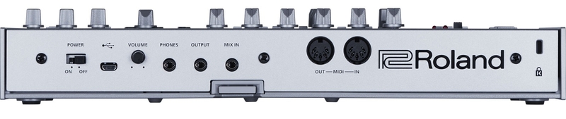 Connectique du synthétiseur Roland TB-03