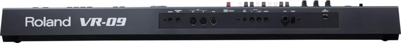 Panneau arrière du synthétiseur Roland V-Combo VR-09 Connectique du synthétiseur Roland V-Combo VR-09