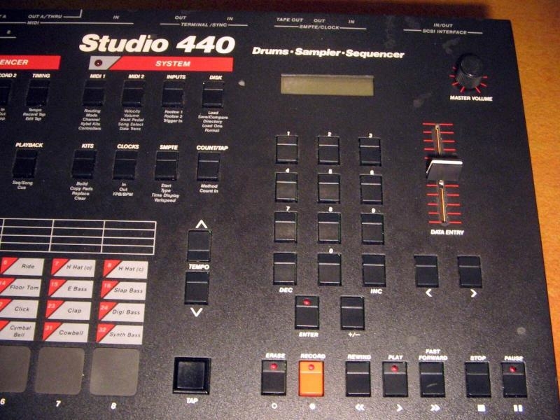 Photo de l'échantillonneur Sequential Circuits Studio 440