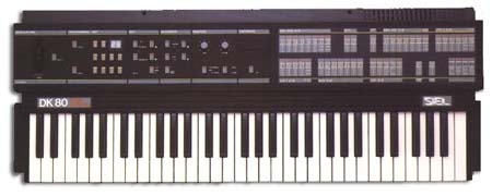 Photo du synthétiseur Siel DK80