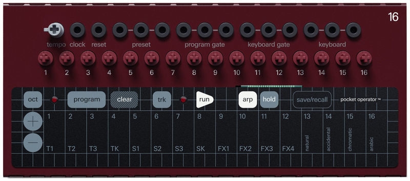 Image Teenage Engineering Pocket Operator Modular 16