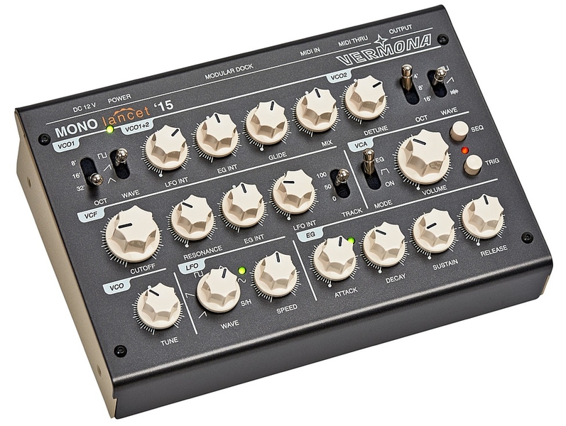 Photo du synthétiseur Vermona Mono Lancet 15