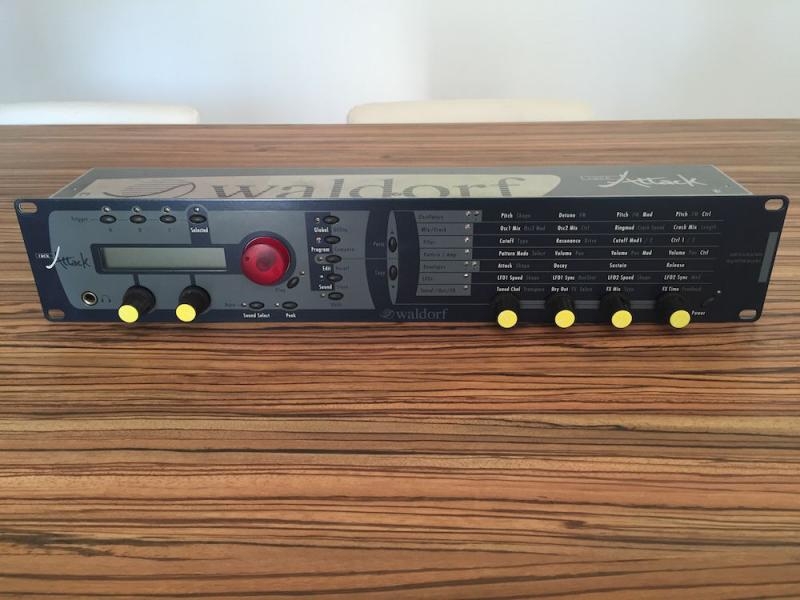 Photo du synthétiseur Waldorf Rack Attack