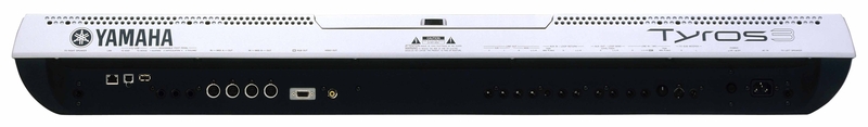 Connectique de l'arrangeur Yamaha Tyros 3